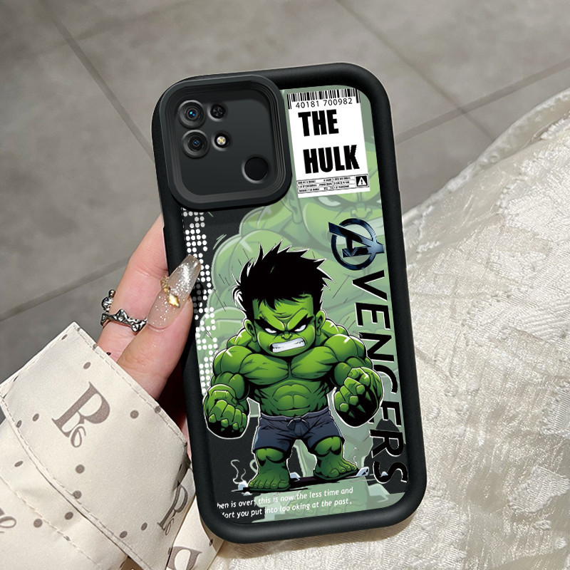 เคสสำหรับ Xiaomi Redmi 10C เคสป้องกันลายฮักักและไอรอนแมนน่ารักดีไ