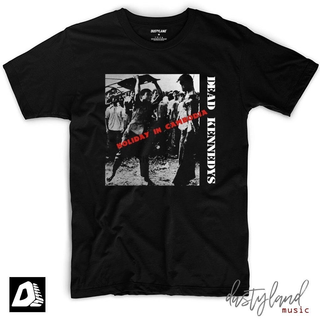 【COD】Band DEAD KENNEDYS HOLIDAY IN CAMBODIA T Shirt