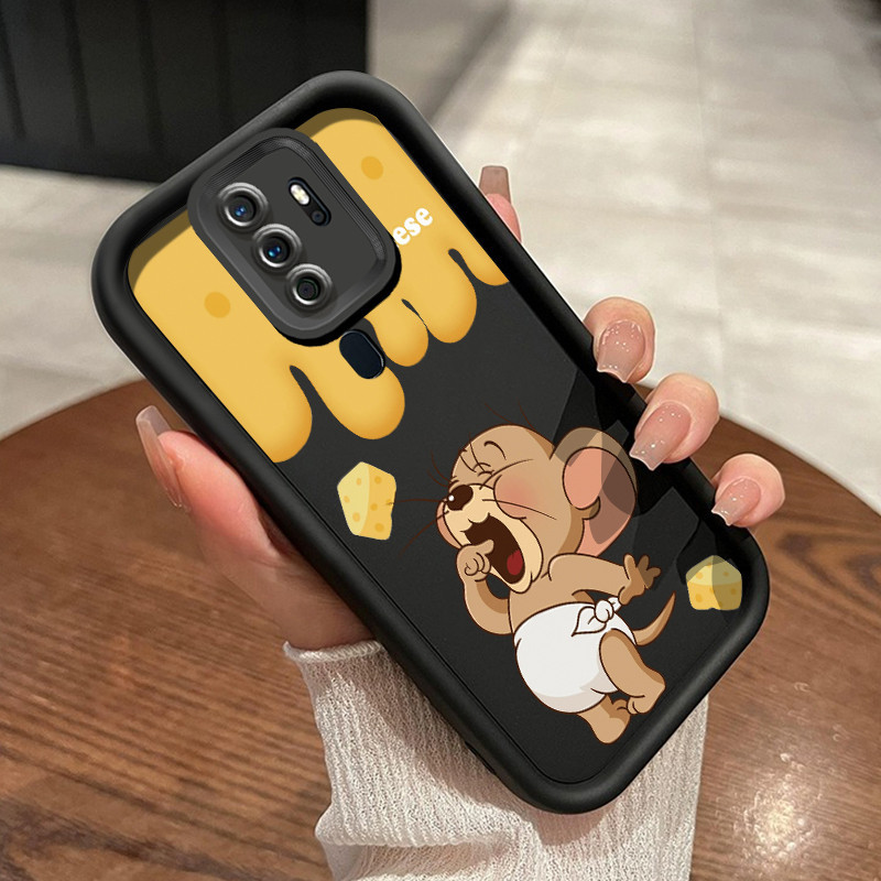เคสสำหรับ OPPO A5 2020 OPPO A9 2020 เคสครอบปกป้องซิลิโคนป้องกันรอยขีดข่วนลาย