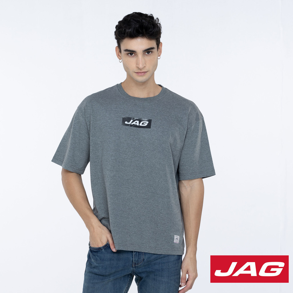 【COD】Jag Men's Oversized Logo Tee