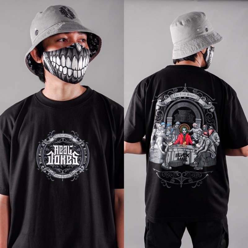 【COD】(Official New Store) Real Jokes Clothing x Black Manila Collab “Jokerz”