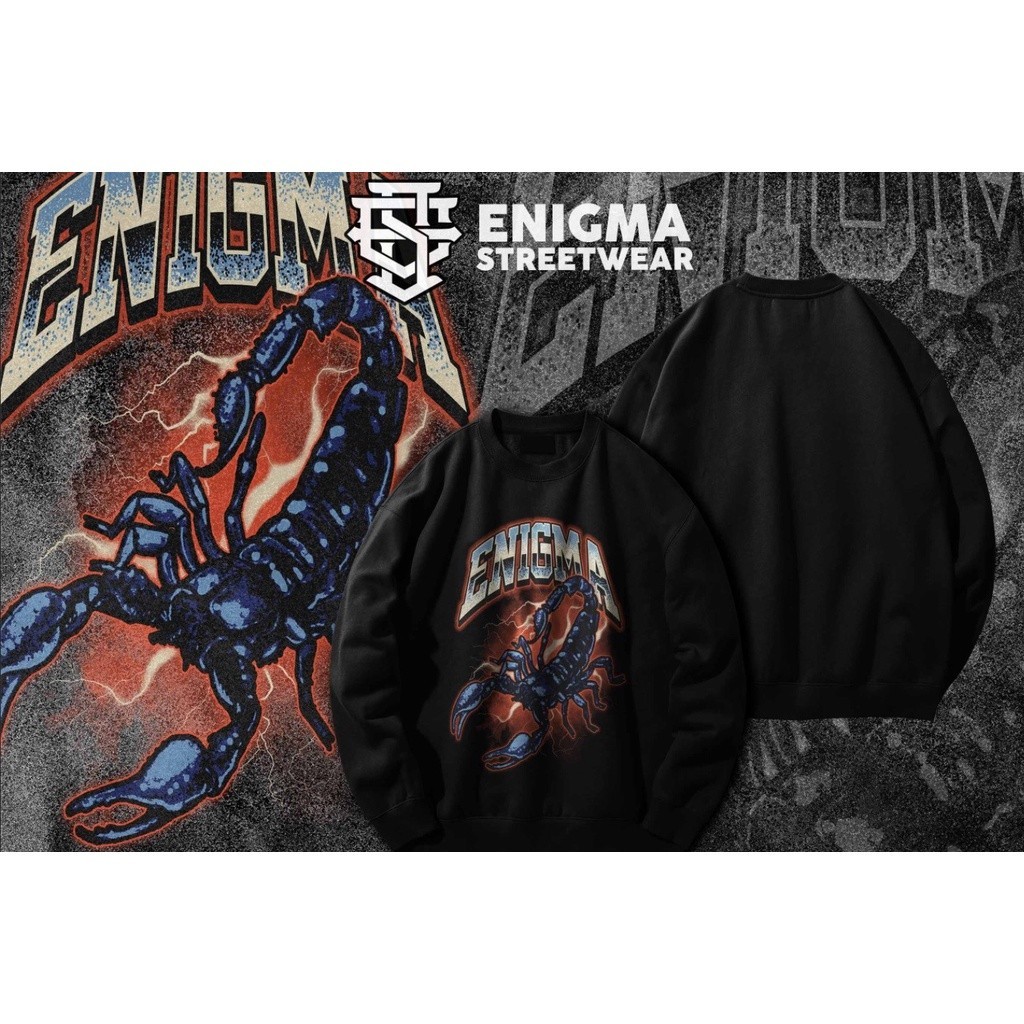 【COD】COD Enigma Streetwear  Jacket hoodie, sweater trending unisex hiphop lokal clothing oversize