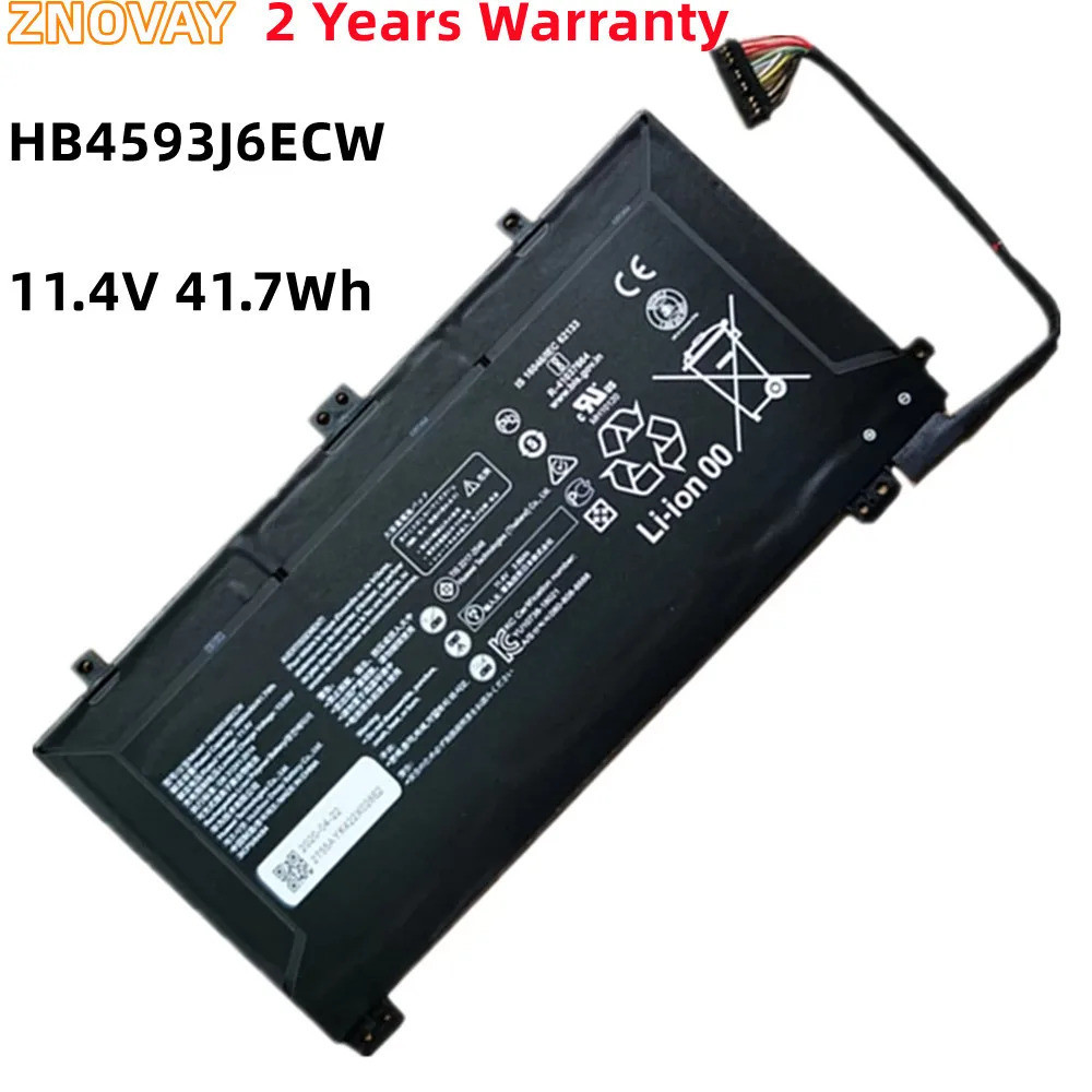 แบตเตอรี่ HB4593J6ECW สำหรับ Huawei MateBook 13 2020 WRT-W19 WX9 W29 I7 W19R WRT-W09 W19L โน้ตบุ๊ค11