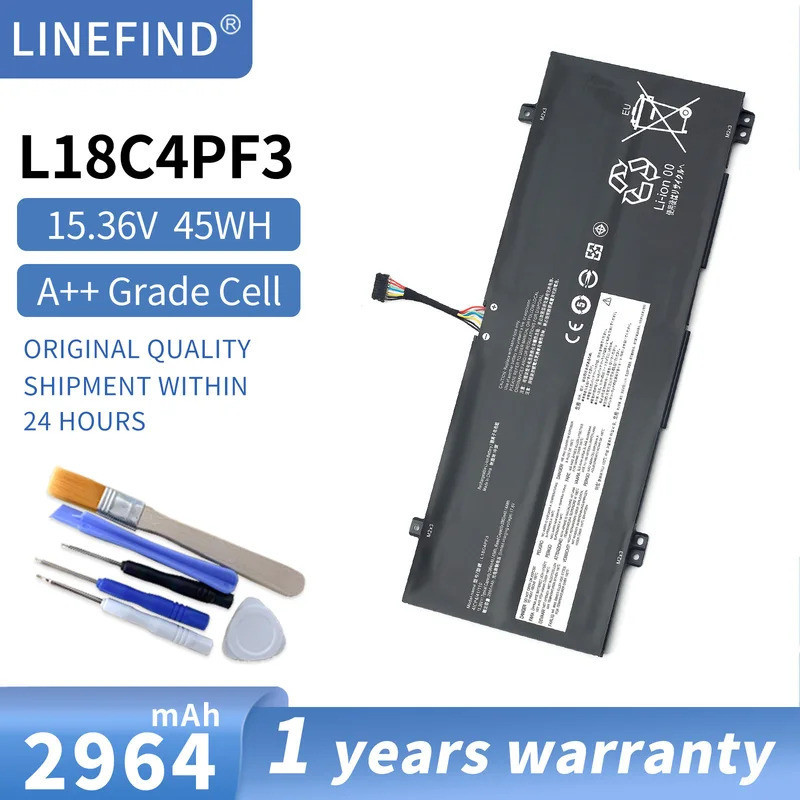 แล็ปท็อปแบตเตอรี่01av478สำหรับ Lenovo I Deap AD C340-14iwl C340-14api Flex-14api แล็ปท็อปแบตเตอรี่ L