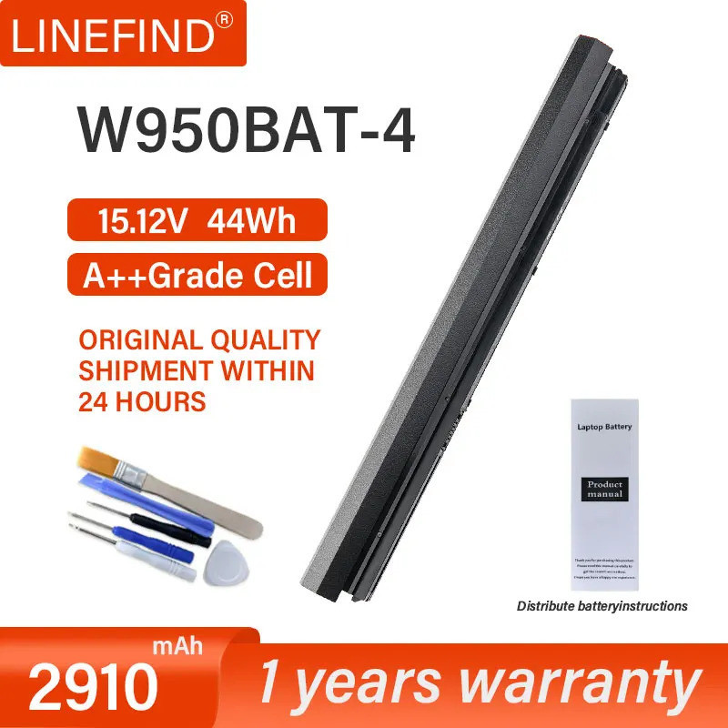 15.12V แบตเตอรี่ W950BAT-4สำหรับ Clevo W940JU W940LU W950JU 6-87-W95KS W950KU W950LU W950KL Series