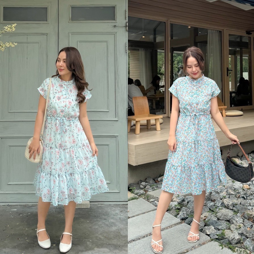 Chic No.9 : Dress - Baby เดรสทำงาน 👋ปัดซ้ายที่รูปเพื่อดูขนาดสินค้า