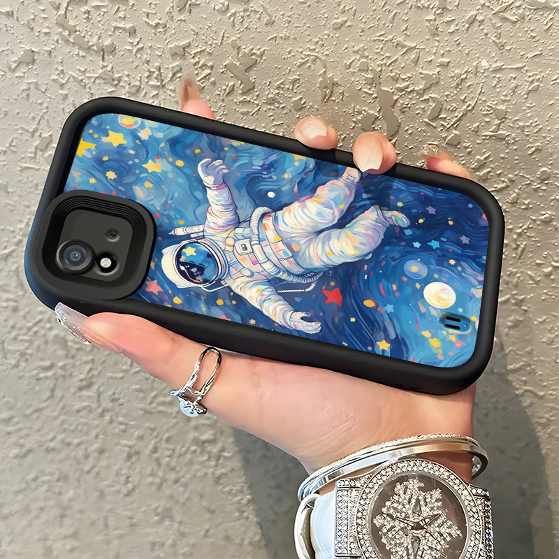 เคสสำหรับ Realme C20 C20A C11 2021 Narzo 50I เคสป้องกันครอบนักบินอวกาศรูปแบบ