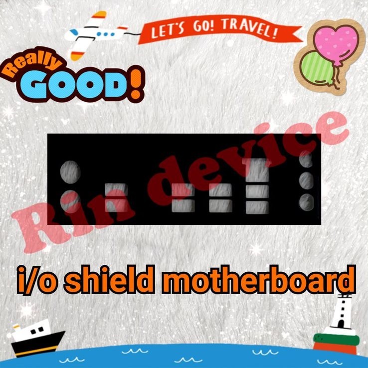 i/o shield Motherboard asus m5a97 le r2.0   #ฝาหลังเมนบอร์ด