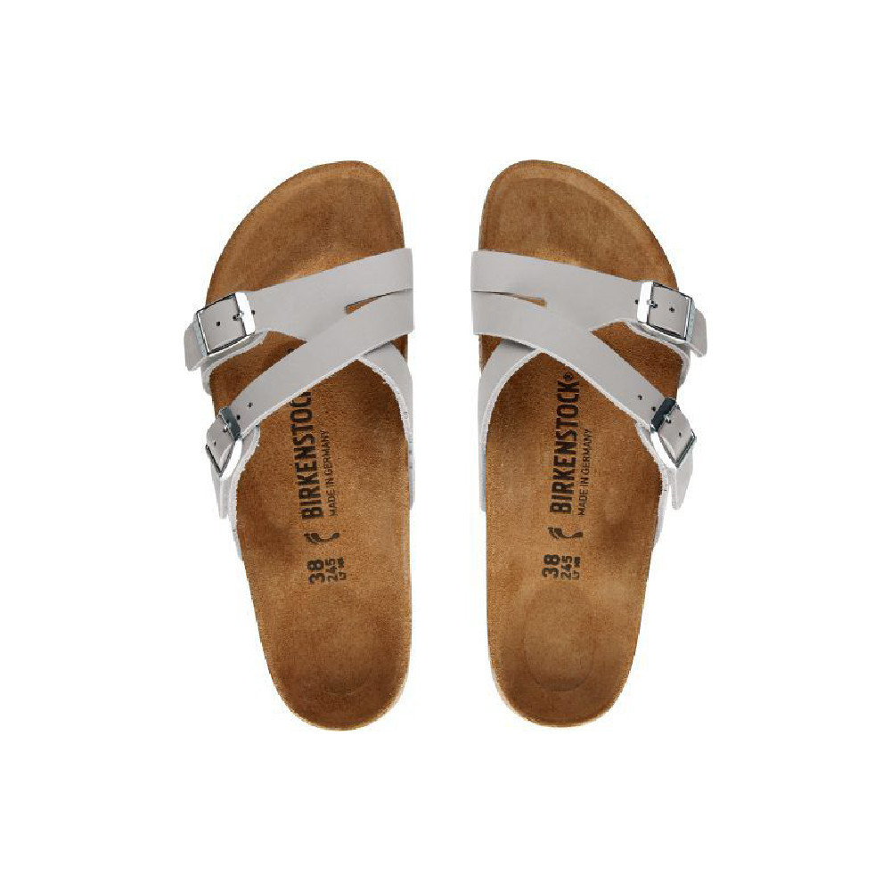 Birkenstock รองเท้าแตะ ผู้หญิง รุ่น Yao สี Mineral - 1016096 (regular)1016096 - size 40 EU
