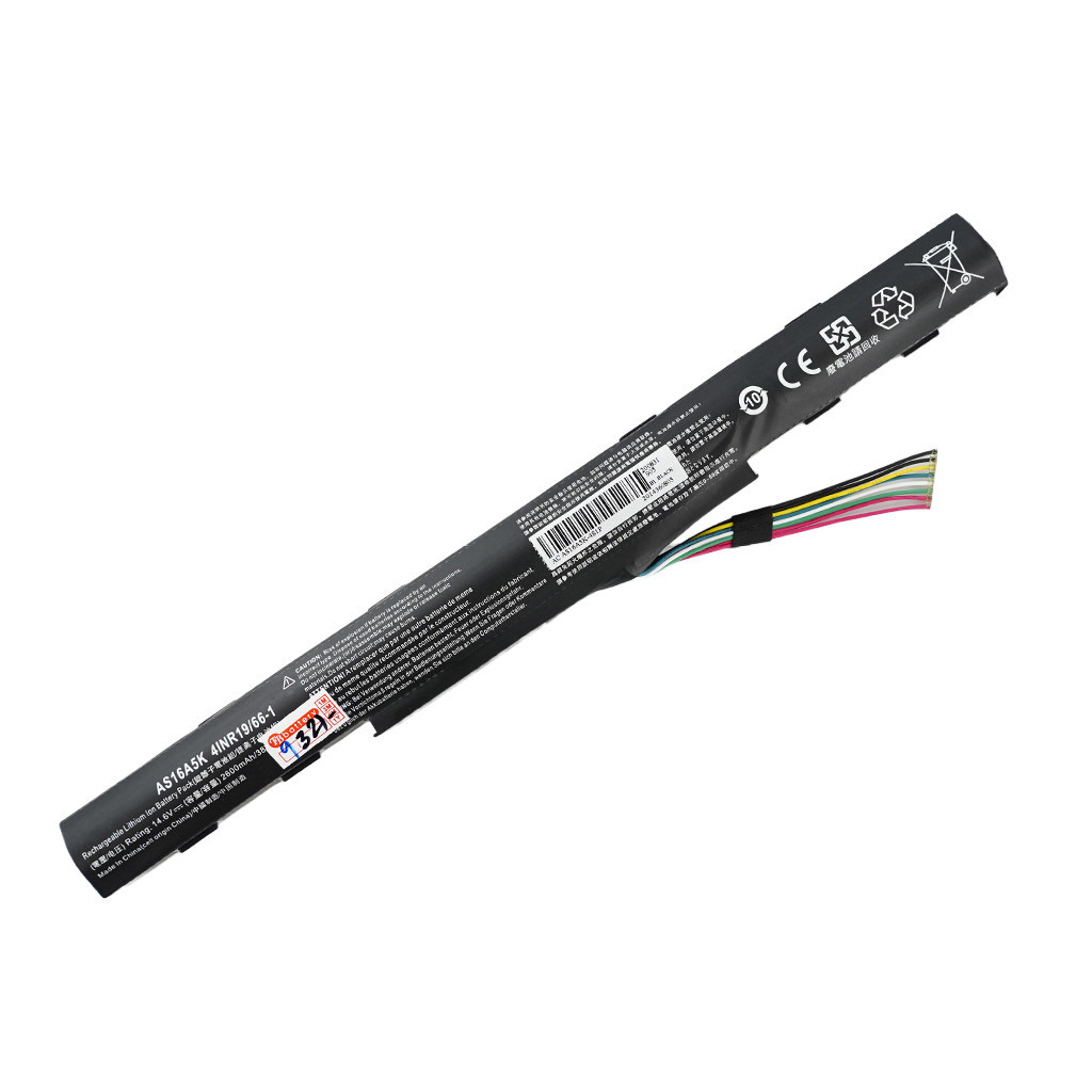 แบตเตอรี่ เทียบ AS16A5K Acer Aspire E15 E5-475G E5-523G E5-553G E5-575G E5-774G E5-575 E5-575 E5-575