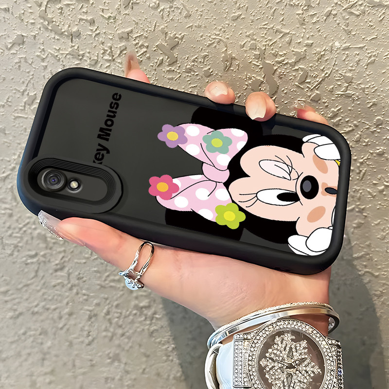 เคสสำหรับ Xiaomi Redmi 9A Redmi 9i Redmi 9T Redmi 9 Power เคสครอบมิกกี้เมาส์น่ารักป้องกันการตก