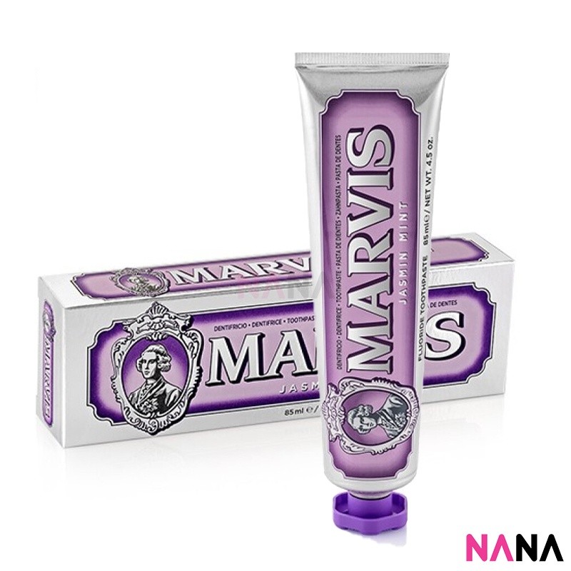MARVIS Toothpaste Jasmin Mint 85ml (Purple, Whitening)