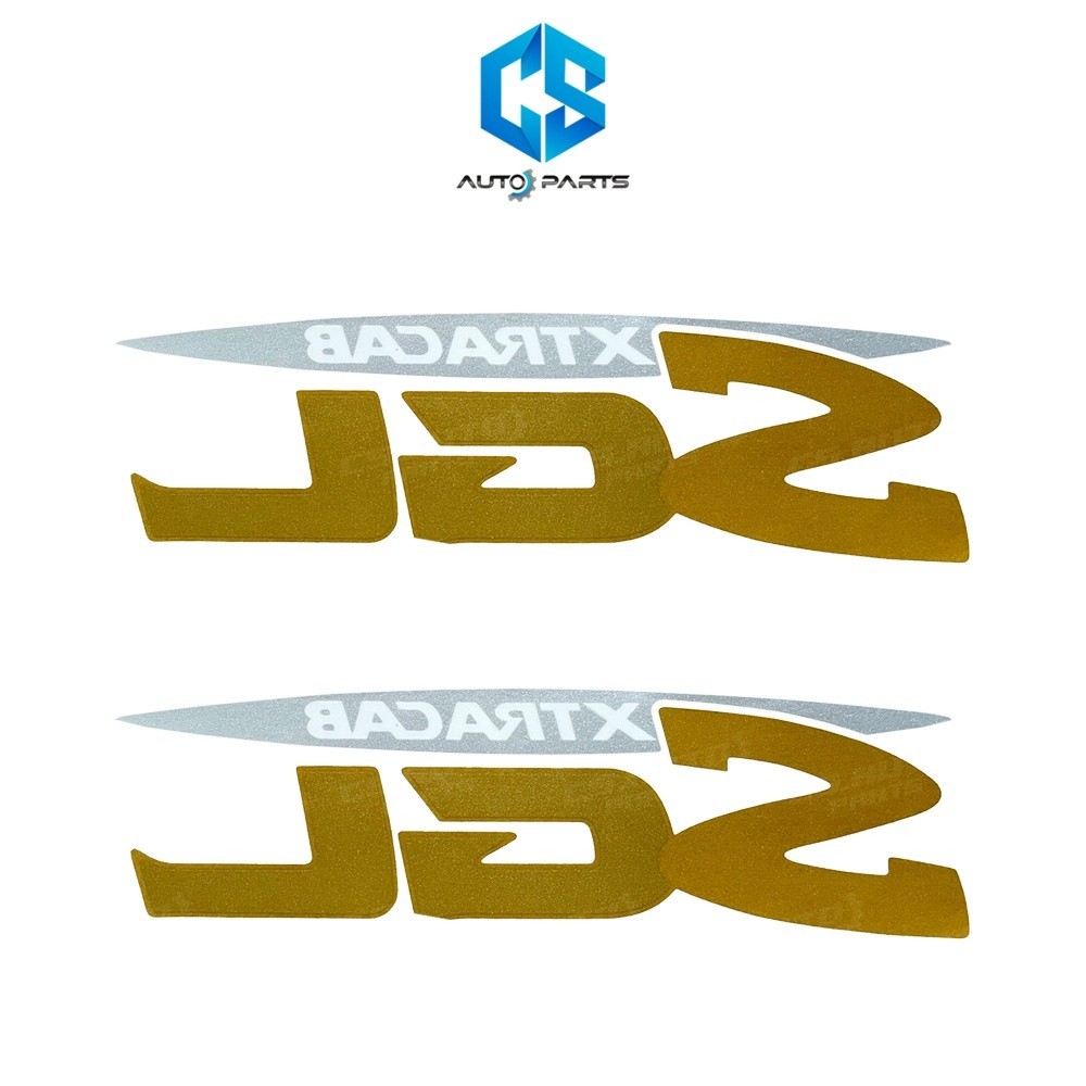 สติ๊กเกอร์ XTRACAB SGL - TOYOTA MIGHTY X (ติดกระจกแคป)