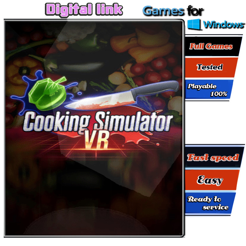 Cooking Simulator VR เกม PC Game คอมพิวเตอร์ USB เสียบเล่นได้เลย