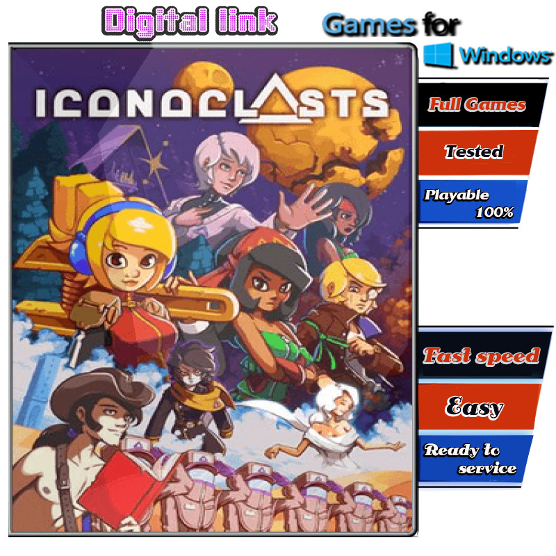 Iconoclasts เกม PC Game คอมพิวเตอร์ USB เสียบเล่นได้เลย