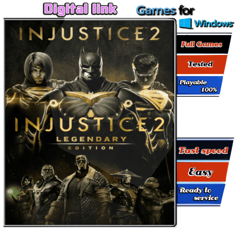 Injustice 2 Legendary Edition เกม PC Game คอมพิวเตอร์ USB เสียบเล่นได้เลย