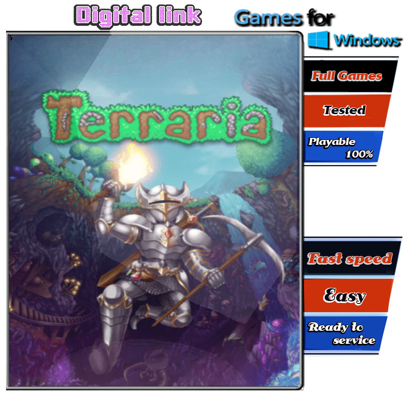 Terraria เกม PC Game คอมพิวเตอร์ USB เสียบเล่นได้เลย