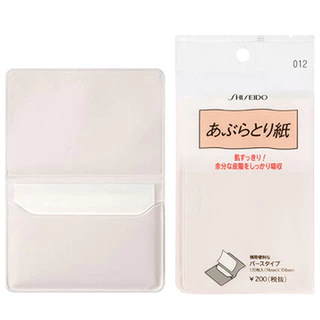 SHISEIDO Face Oil Blotting Paper 120แผ่น กระดาษซับหน้ามันชิเชโด้