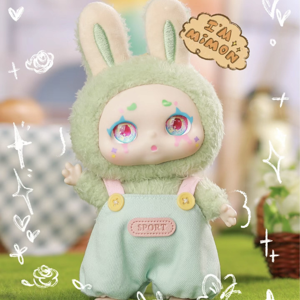 พร้อมส่ง🌠🧸กล่องสุ่ม Kimmon v6 I'm Mimon คิมม่อน ไอแอมมิมอน🧸ตุ๊กตาขนนุ่มนิ่มน่าร๊าก🎁1 จุ่ม🌟ลุ้นซีเครท🪽
