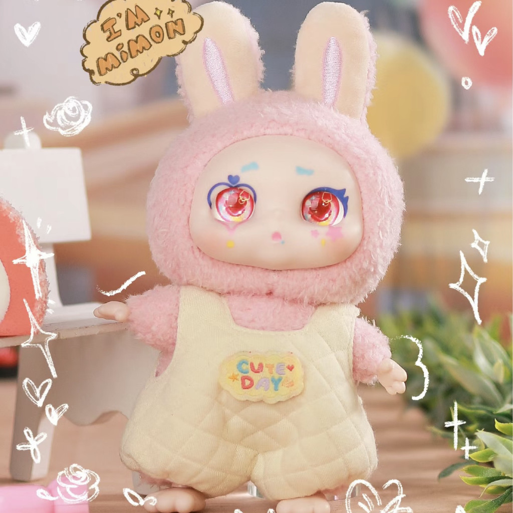 พร้อมส่ง🌠🧸กล่องสุ่ม Kimmon v6 I'm Mimon คิมม่อน ไอแอมมิมอน🧸ตุ๊กตาขนนุ่มนิ่มน่าร๊าก🎁1 จุ่ม🌟ลุ้นซีเครท🪽