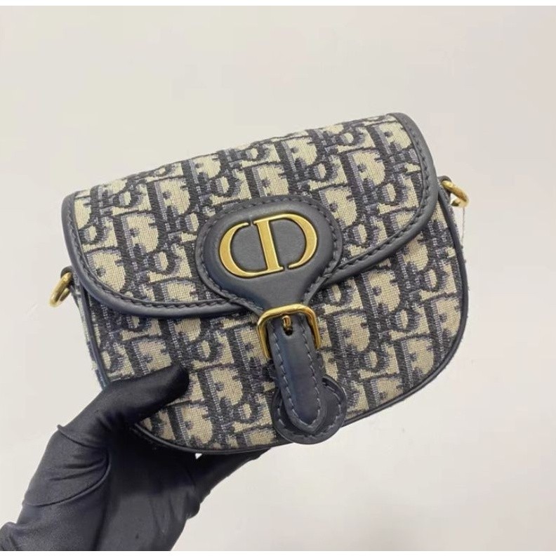 มือสอง Dior() BOBBY Presbyopia Saddle Bag กระเป๋าสะพายจมูกหมู กระเป๋าสะพายข้าง กระเป๋าข้าง ขนาดเล็ก 