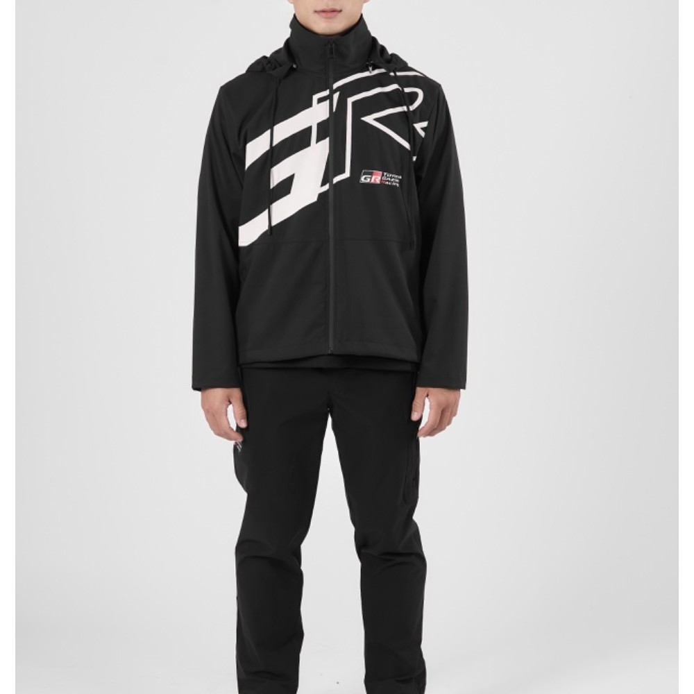TOYOTA เสื้อแจ็คเก็ต GR โลโก้ ขาว-ดำ (GR JACKET) — صورة 2