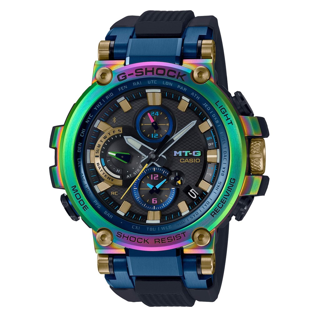 G-shock จีช็อค CASIO คาสิโอ MR-G นาฬิกาข้อมือผู้ชาย รุ่นครบรอบ 20 ปี MTG-B1000RB-2AJR w352