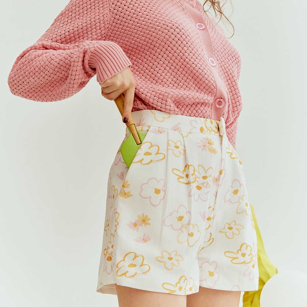 🌼 POSY -  daisy print shorts