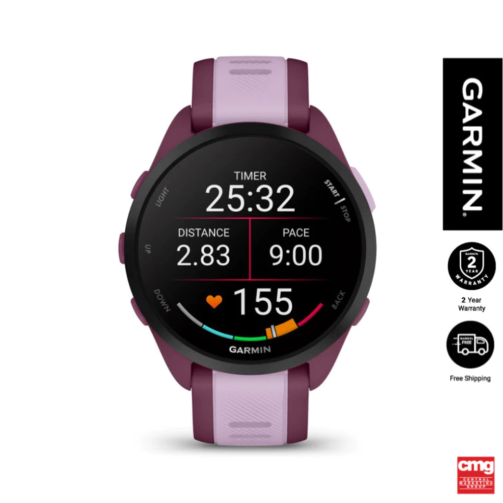 Garmin Forerunner 165 การ์มิน นาฬิกาสมาร์ทวอชท์วิเคราะห์การวิ่ง (GARMIN by CMG) thumbnail 9