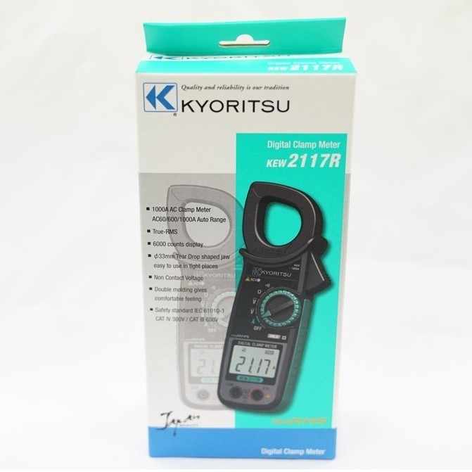 KYORITSU คลิปแอมป์ 2117R แคลมป์มิเตอร์ดิจิตอล รุ่น KEW 2117R