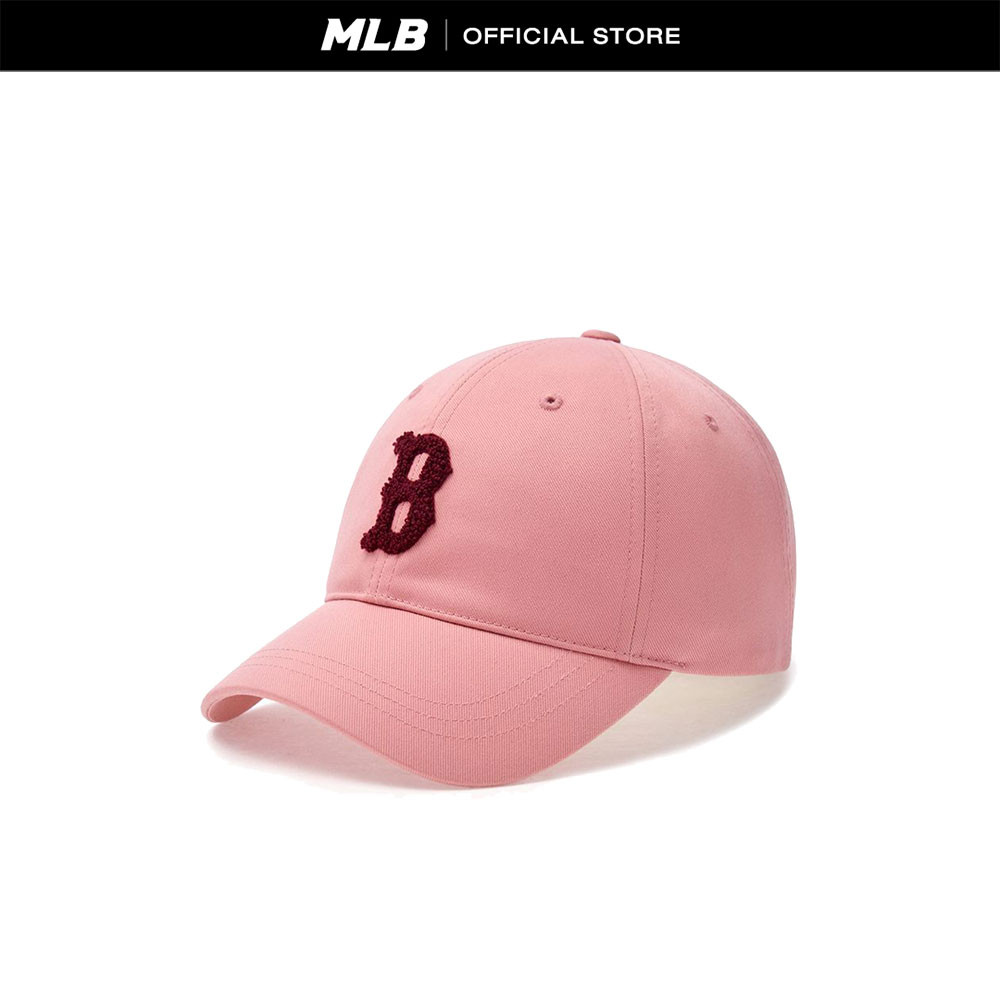 MLB หมวกแก็ป ยูนิเซ็กส์ Varsity รุ่น 3ACPVF44N 43PKM สีชมพูเข้ม