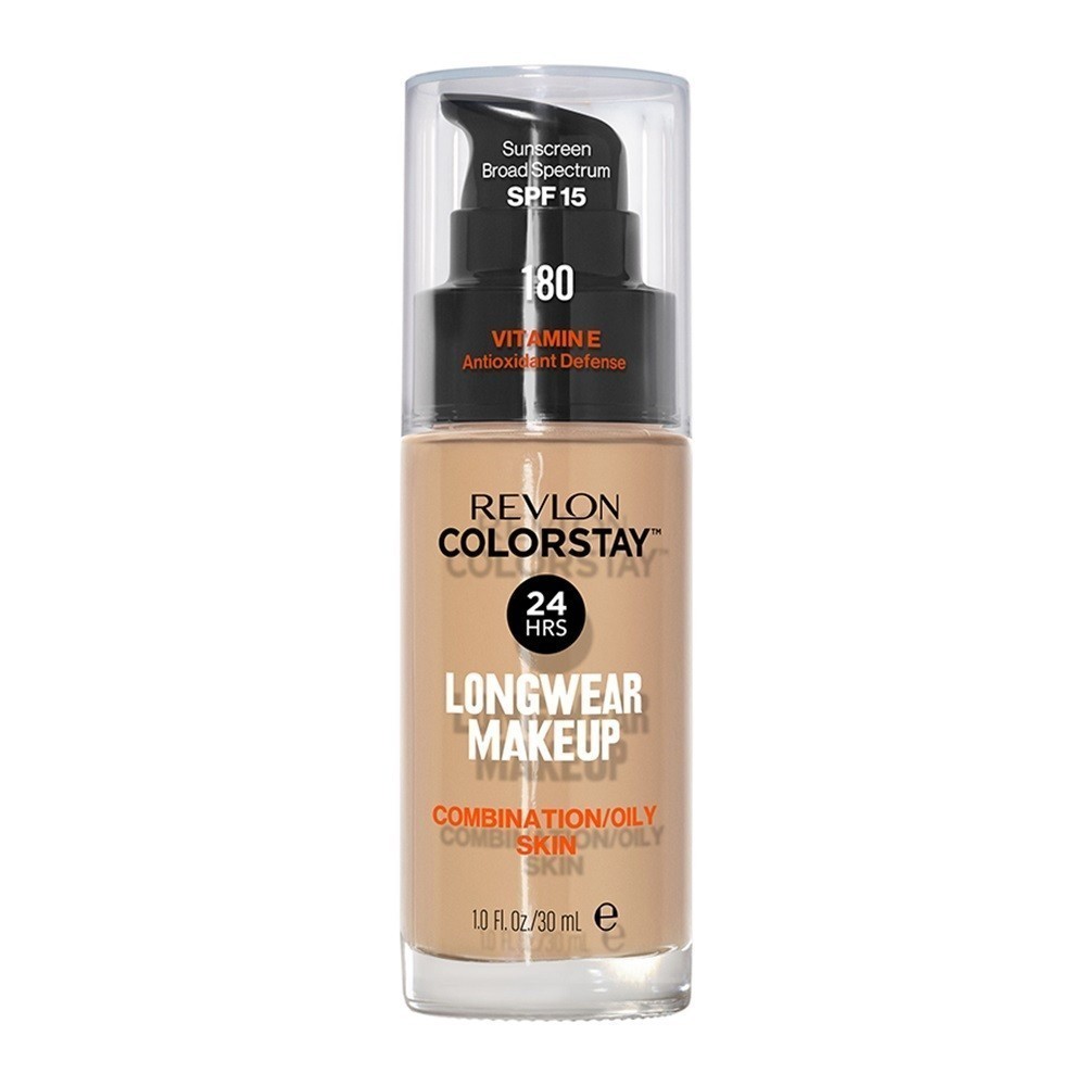 Revlon เรฟลอน คัลเลอร์สเตย์ ลองแวร์ เมคอัพ ผิวสีเนื้ออ่อนอมเหลือง