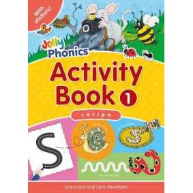 Jolly Phonics Activity Book 1 : in Precursive Letters (British English edition) (Jolly Phonics Activ