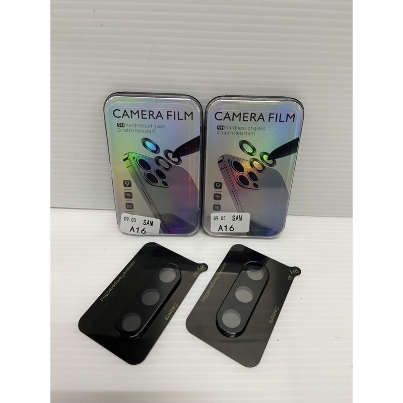 ฟิล์มกระจกเลนส์กล้องฟิล์ม 3D สำหรับ Samsung A16 ฟิล์มนิรภัย  ฟิล์มกันรอยกล้อ