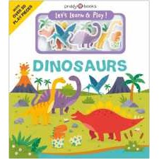 Let's Learn & Play!: Dinosaurs (Let's Learn & Play) (Board Book) [Hardcover]
