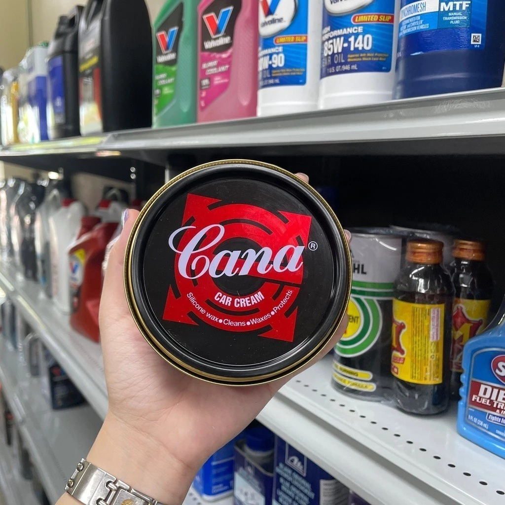 Cana ครีมขัดเงารถยนต์ ครีมขัดสีรถ น้ำยาขัดสีรถ น้ำยาลบรอยขีด ครีมขัดเงาคาน่า กาน่า ขนาด 220 g. กระปุกใหญ่ thumbnail 3