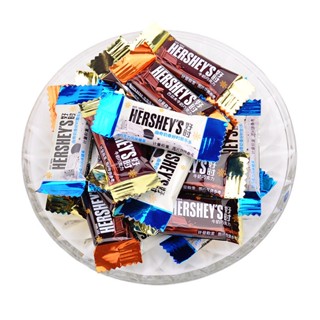 ♙Hershey s Chocolate Bar Cookies Milk Fragrance Almond Wood Mini Snacks Bulk Wedding Hi แคนดี้