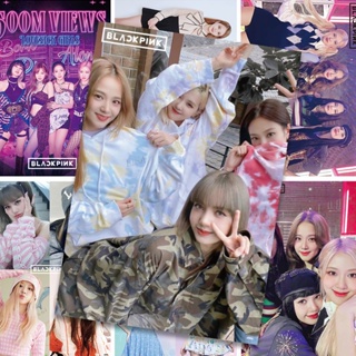 ┅โปสเตอร์ blackpink สนับสนุนรูปภาพกลุ่มวอลเปเปอร์ใหม่ของ Lalisa Jisoo Jin Zhini Park Chaeyoung