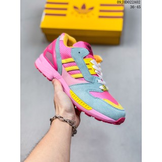 Adidas ZX 8000 รองเท้ากีฬา ลําลอง น้ําหนักเบา ระบายอากาศ กันกระแทก กันรอยขีดข่วน สําหรับผู้ชาย และผู้หญิง