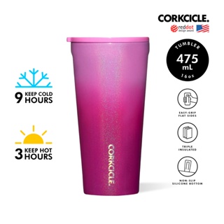 [สินค้าใหม่] CORKCICLE แก้วสแตนเลสสูญญากาศ 3 ชั้น 475ML(16OZ) รุ่น TUMBLER OMBRE UNICORN KISS