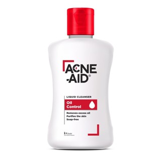 ลดเพิ่ม 8% 🔥 Acne Aid ขนาด 50ml (สีแดง) แอคเน่เอด สิว แพ้ง่าย acneaid acne-aid สิวอุดตัน [ **  50 ml **]