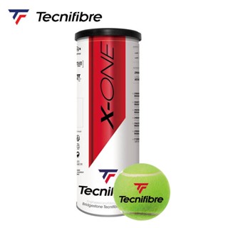 ❧﹍French Tecnifibre Tenni Fly X-ONE Tennis CLUB เกมเทนนิสกระป๋อง 3 แคปซูล อัดแรงดันและทนทาน