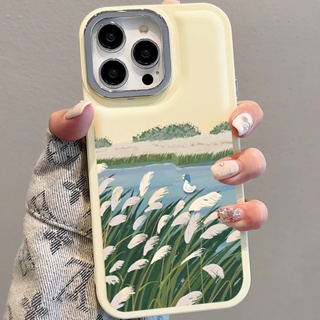 เคสโทรศัพท์มือถือ แบบนิ่ม ลายเป็ด สําหรับ iPhone 14Promax 13 12 11 7Plus X XR xsmax