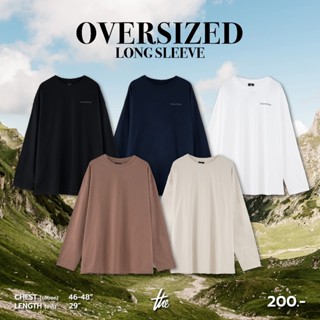 Urthe - เสื้อยืด รุ่น OVERSIZED LONG SLEEVE