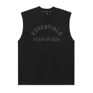 เสื้อกั๊กแขนกุดลําลอง ลาย ESSENTIALS FEAR OF GOD สไตล์ใหม่