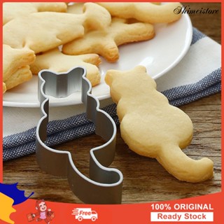 Shimei 🍦Cute Cat Shape Stainless Steel Baking Cake Chocolate s Cutter Mold