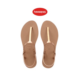 Havaianas รองเท้าแตะผู้หญิง YOU PARATY METALLIC FOG GOLD รุ่น 41484703581GDXX (รองเท้าแตะ รองเท้าผู้หญิง รองเท้าแตะหญิง รองเท้ารัดส้น)