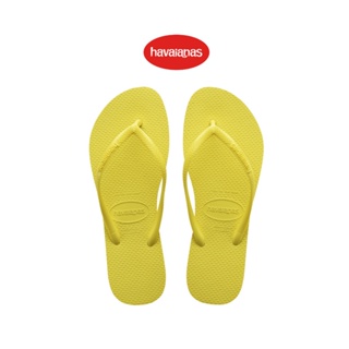 Havaianas รองเท้าแตะผู้หญิง SLIM PREP CX FECHADA PIXEL YELLOW  รุ่น 40000301732YLXX (รองเท้าแตะ รองเท้าผู้หญิง รองเท้าแตะหญิง)