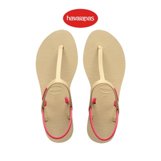 Havaianas รองเท้าแตะผู้หญิง You Paraty Sandals - Sand Grey รุ่น 41471520154CMXX (รองเท้าแตะ รองเท้าผู้หญิง รองเท้าแตะหญิง รองเท้ารัดส้น)