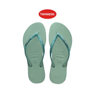 Havaianas รองเท้าแตะ Sandalias Slim Sparkle II FC - Green รุ่น 41469371809GNXX (รองเท้าแตะ รองเท้าผู้หญิง รองเท้าแตะหญิง)